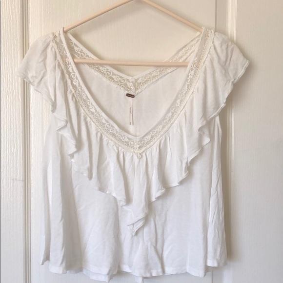 Free People buttercup tee, XS, NEW without tag ❤️ - Picture 4 of 8